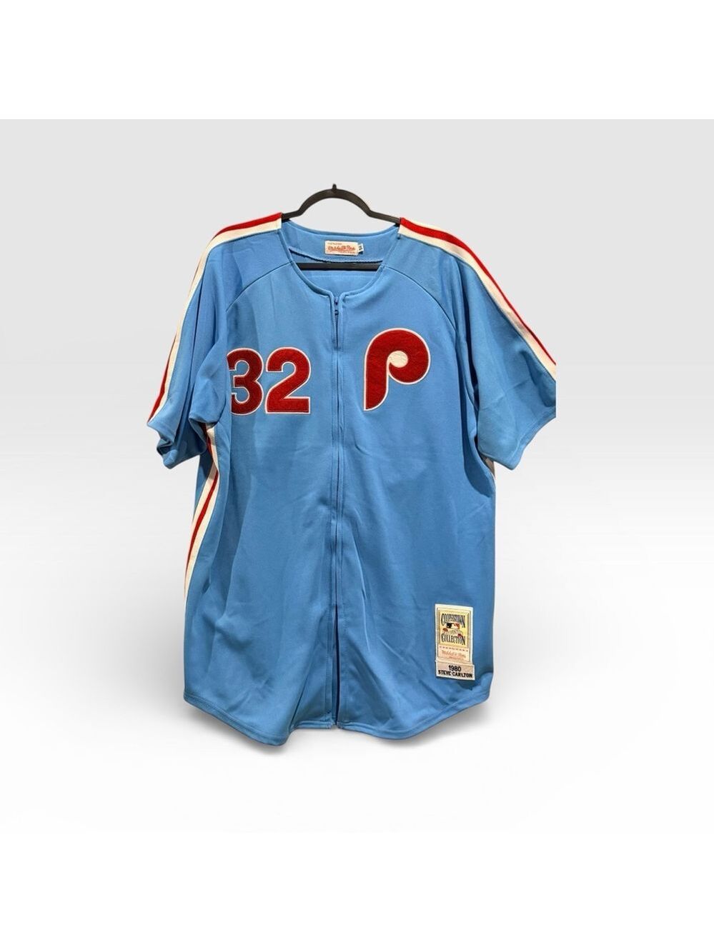 Mitchell and Ness Steve Carlton Philadelphia Phillies Jersey Size 54
